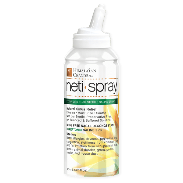 Himalayan Chandra Neti Spray Extra Strength Hypertonic Saline Spray