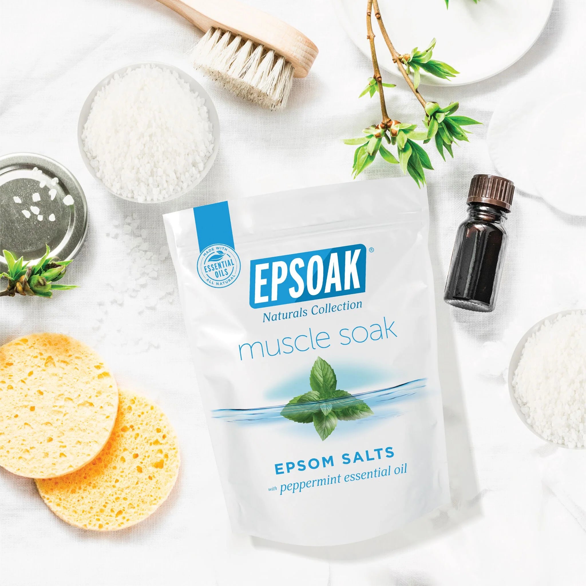 Muscle Soak Eucalyptus & Peppermint Epsom Salt