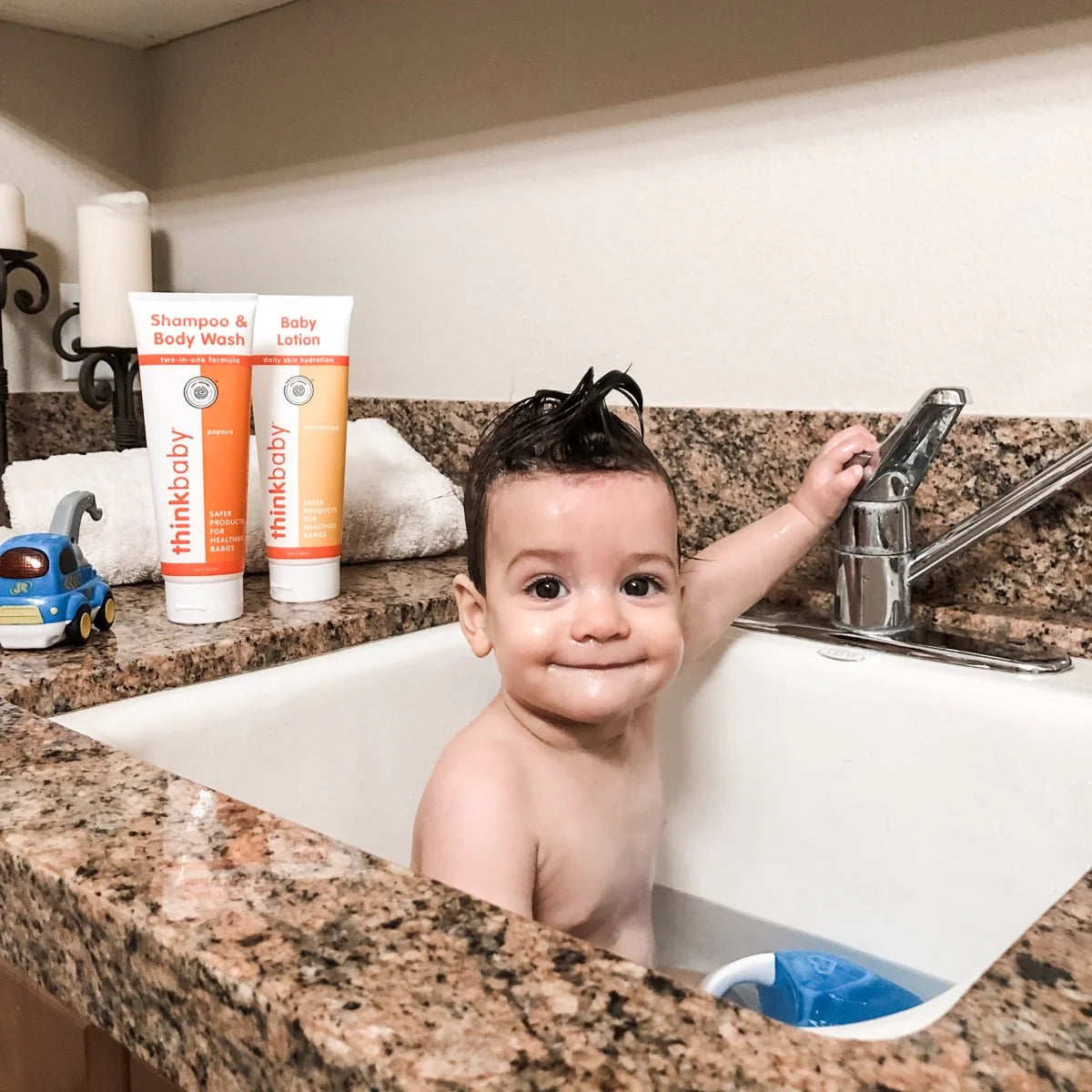 Thinkbaby Shampoo & Body Wash Papaya 8 oz