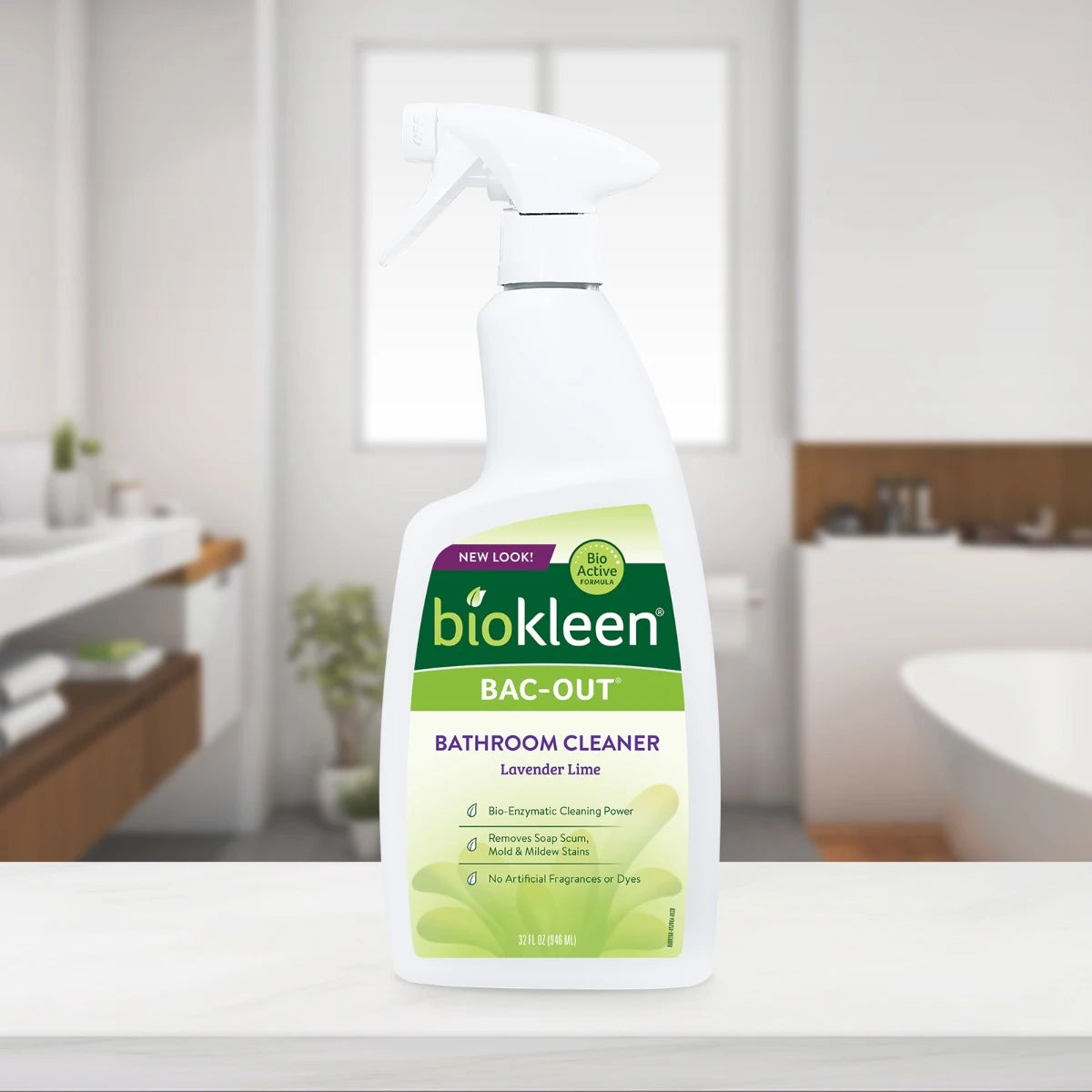 Biokleen Bac-Out Bathroom Cleaner - Lavender & Lime
