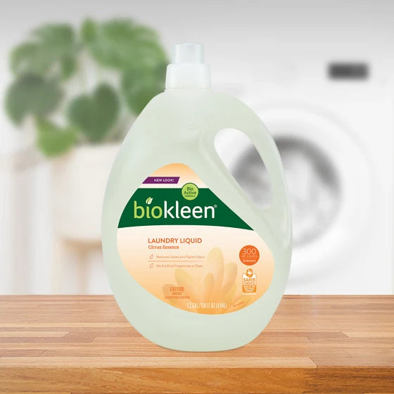 biokleen LAUNDRY LIQUID - CITRUS - 150 FL OZ - 300 LOADS