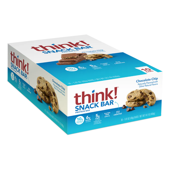 THINK Protein Snack Bar Chocolate Chip ( 10 X 1.41 OZ )