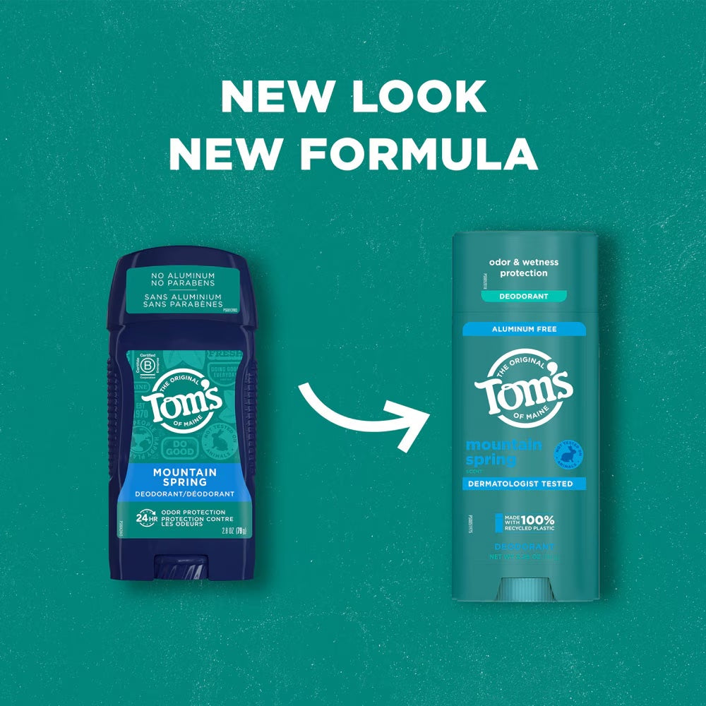 Mountain Spring Deodorant 6 Pack