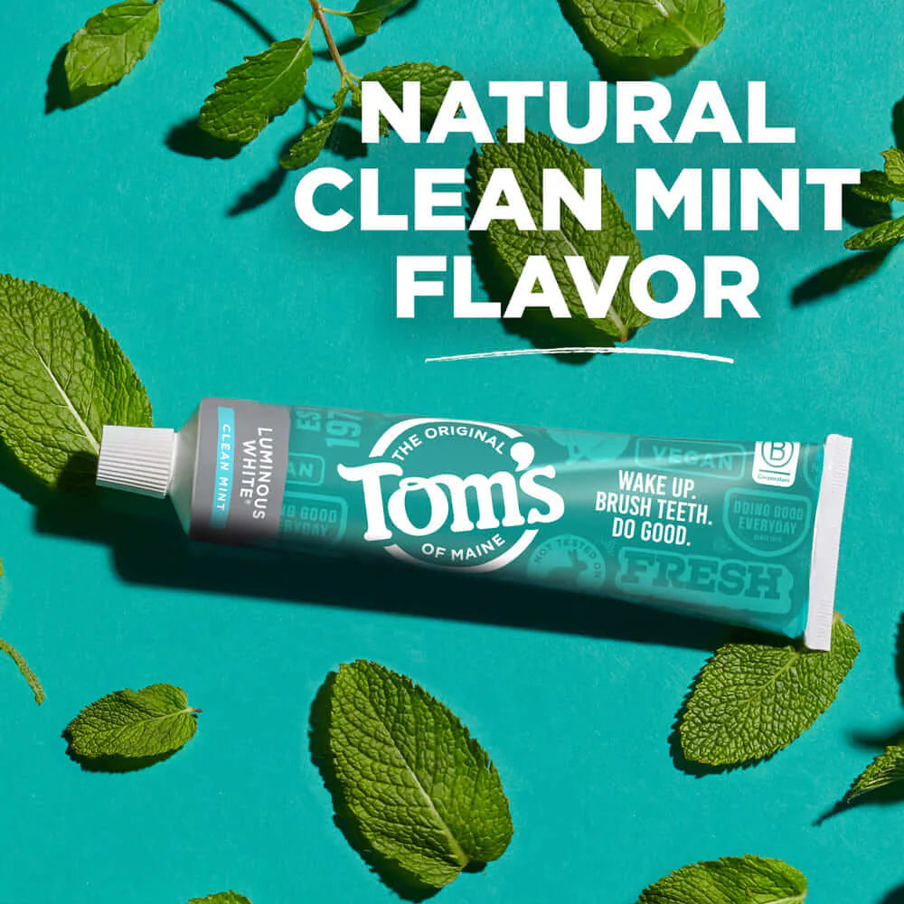 Luminous White Clean Mint Anticavity Toothpaste 6 Pack