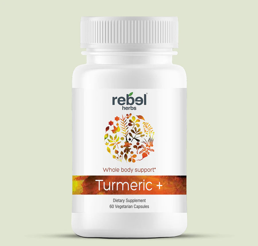 Rebel Herbs Turmeric+ 60 Capsules