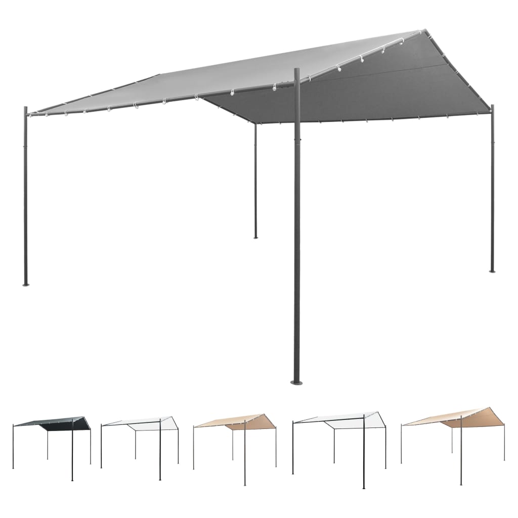 vidaXL Gazebo Outdoor Canopy Tent Patio Pavilion Wedding Party Tent with Roof-4