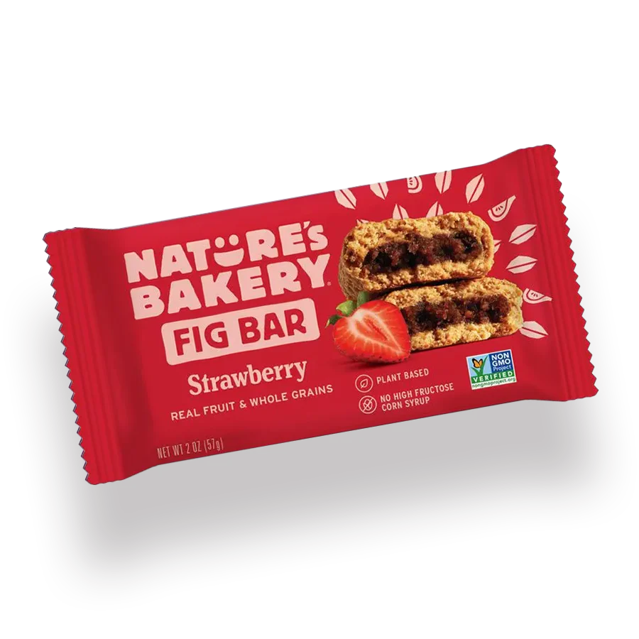 Nature's Bakery Whole Wheat Fig Bars Strawberry