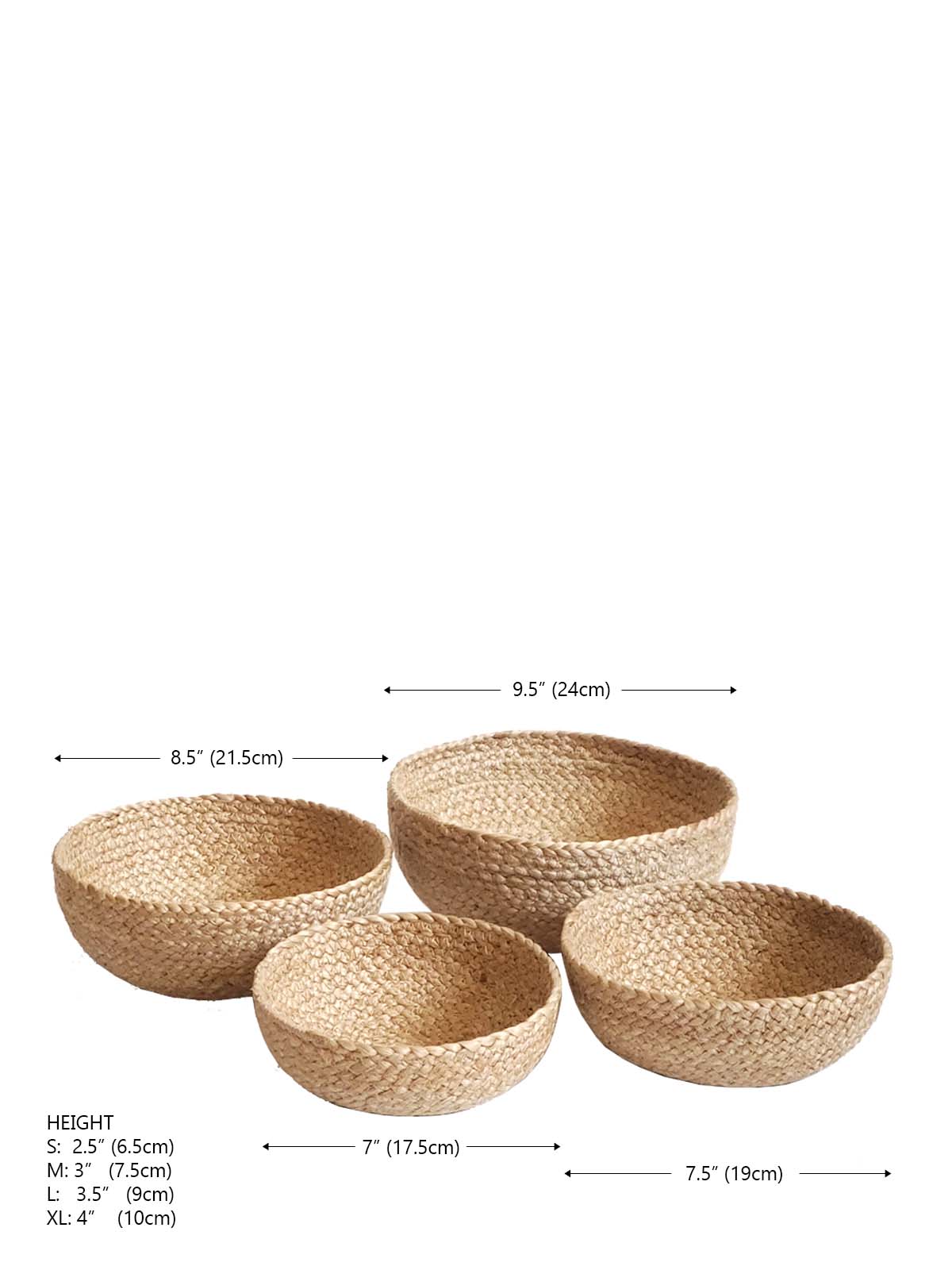 Kata Candy Bowl - Natural (Set of 4)-7