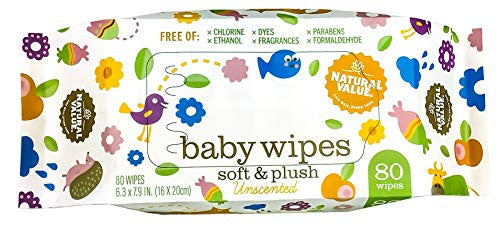 Natural Value Baby Wipe Refill (12x80 CT)-0