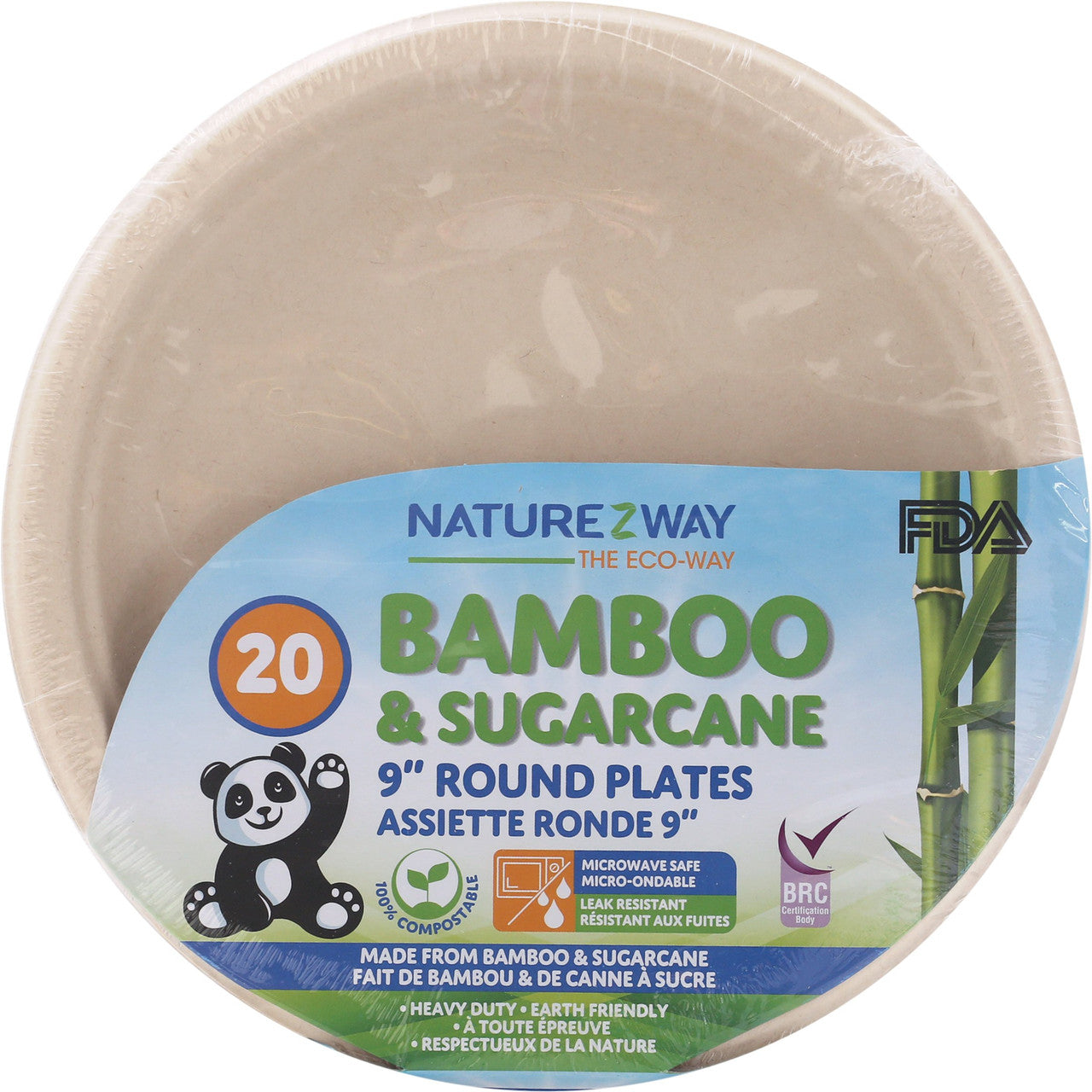 NATZWY PLATE BMBO RND 9 ( 12 X 20 CT   )-1