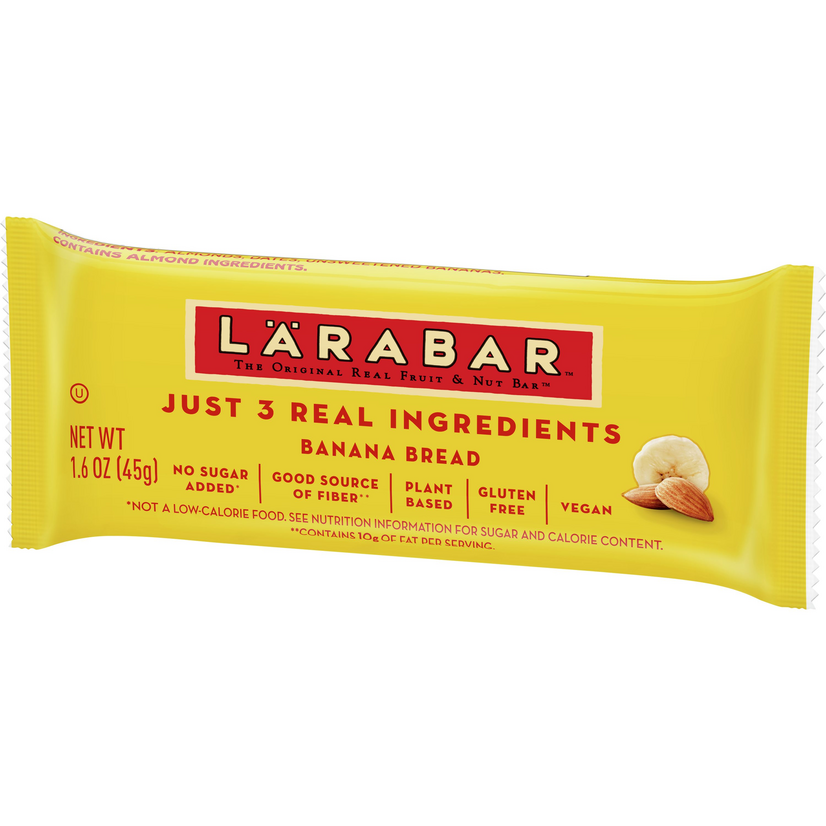 LARA BANANA BREAD BAR ( 16 X 1.6 OZ   )-1