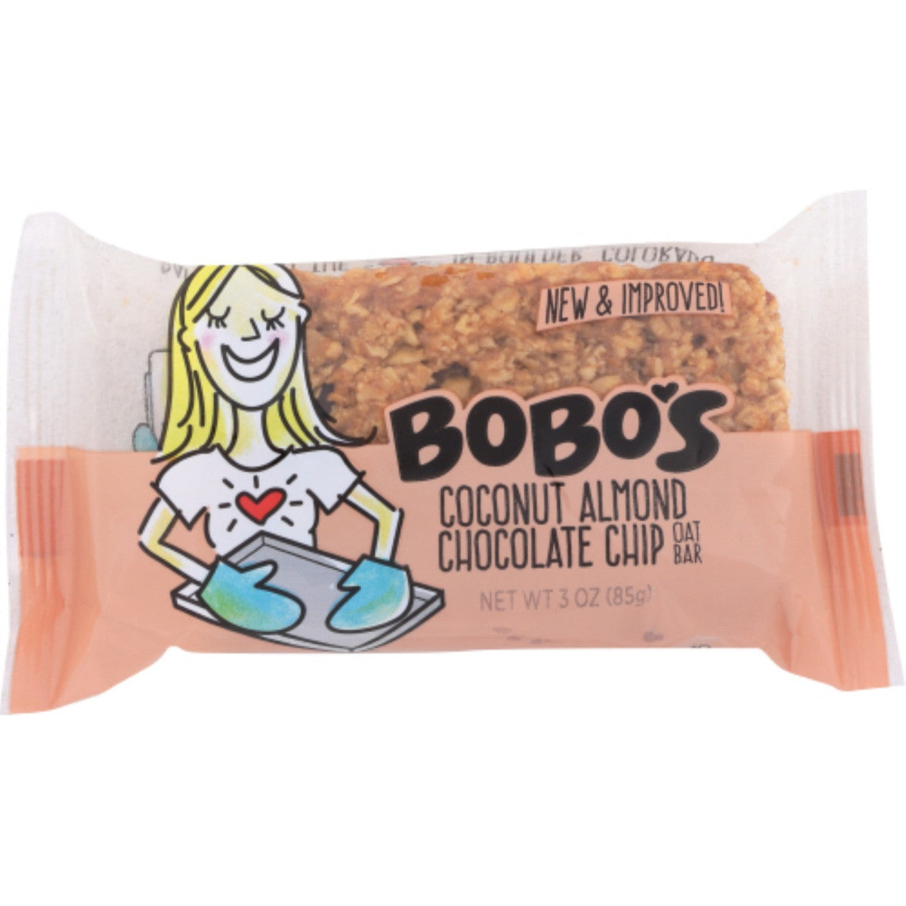 Bobo's Chocolate Almond Gluten Free Oat Bar (12x3Oz)-0