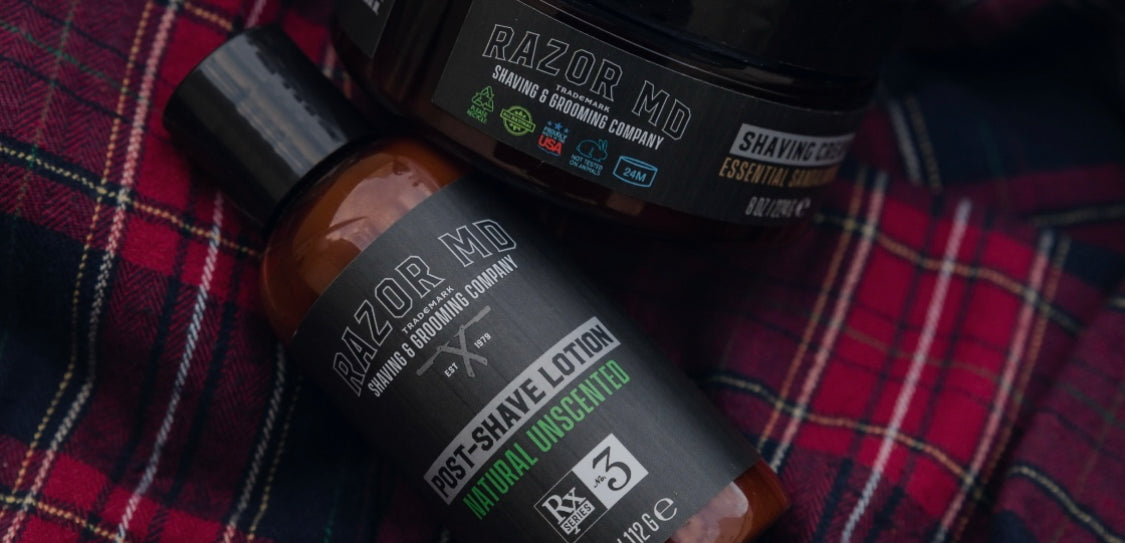 Natural Unscented Post Shave Lotion 4oz-3