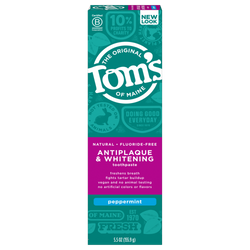 Tom's Of Maine Peppermint, Tartar Control+Whitening Toothepaste (6x5.5 Oz)-0