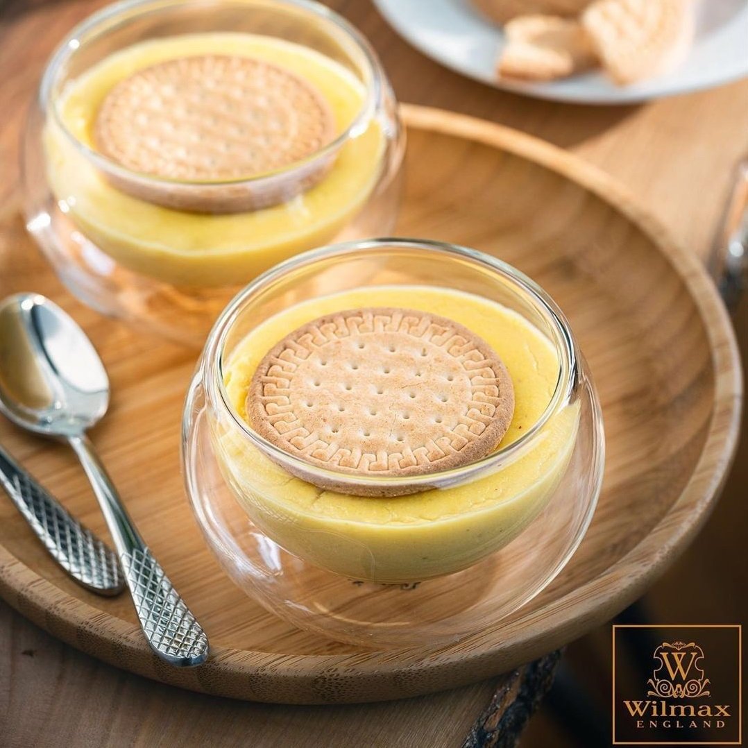 Set Of 6 Double-Wall Vacuum Sealed Thermo Glass Bowl 6.8 Fl Oz | 200 Ml-5