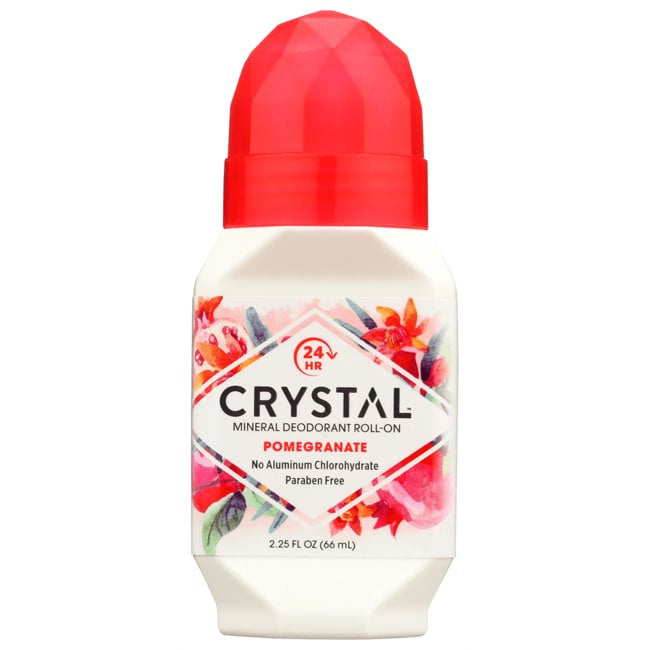 Crystal Essence Mineral Pomegranate Deodorant Roll-On (1x2.25 Oz)-0
