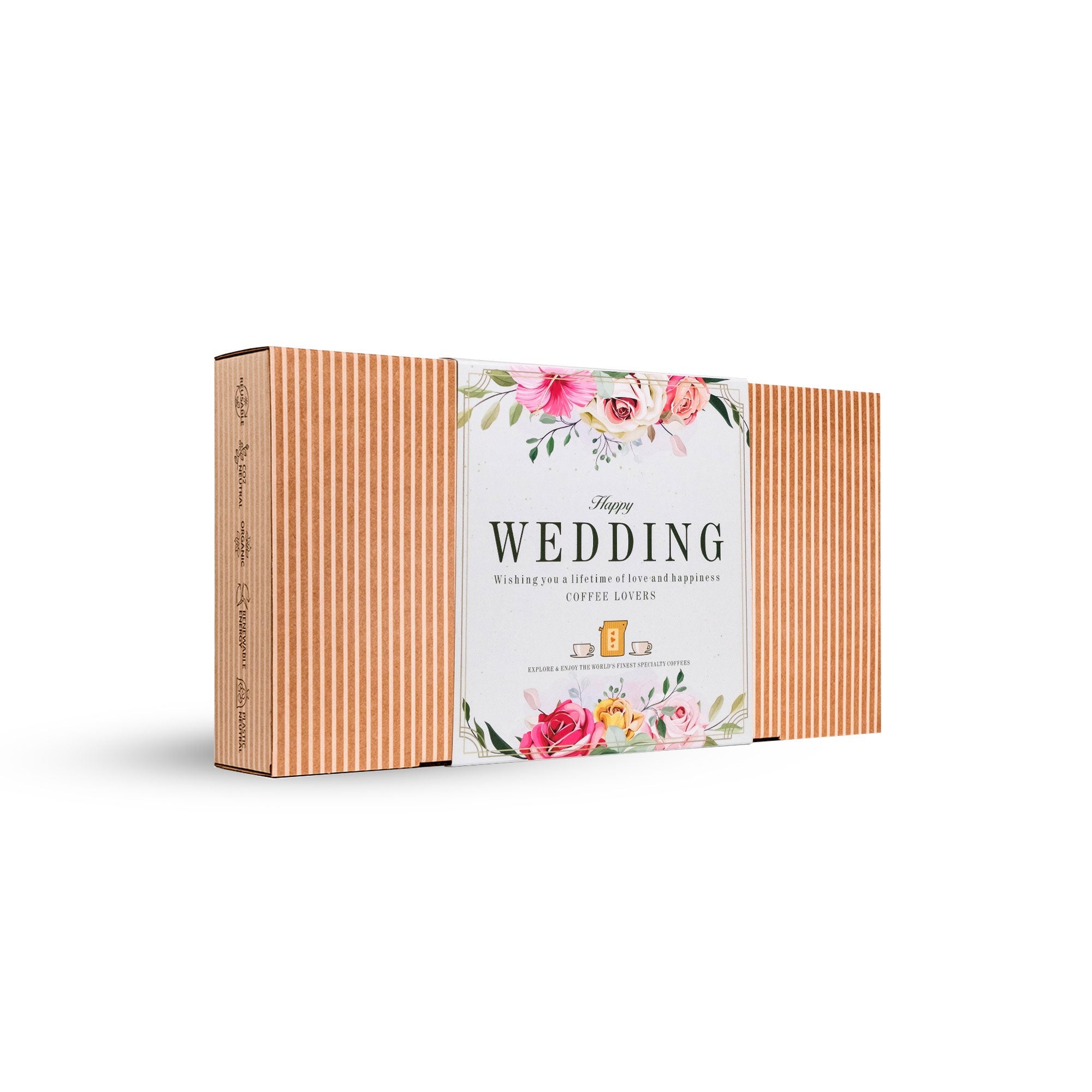 HAPPY WEDDING SPECIALTY COFFEE GIFT BOX-2