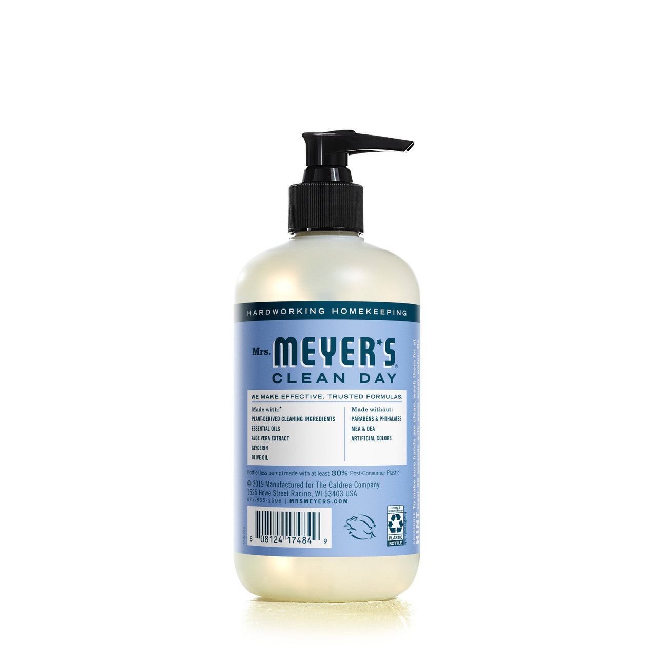 Mrs. Meyers Bluebell Liquid Hand Soap (6x12.5 Oz)-2