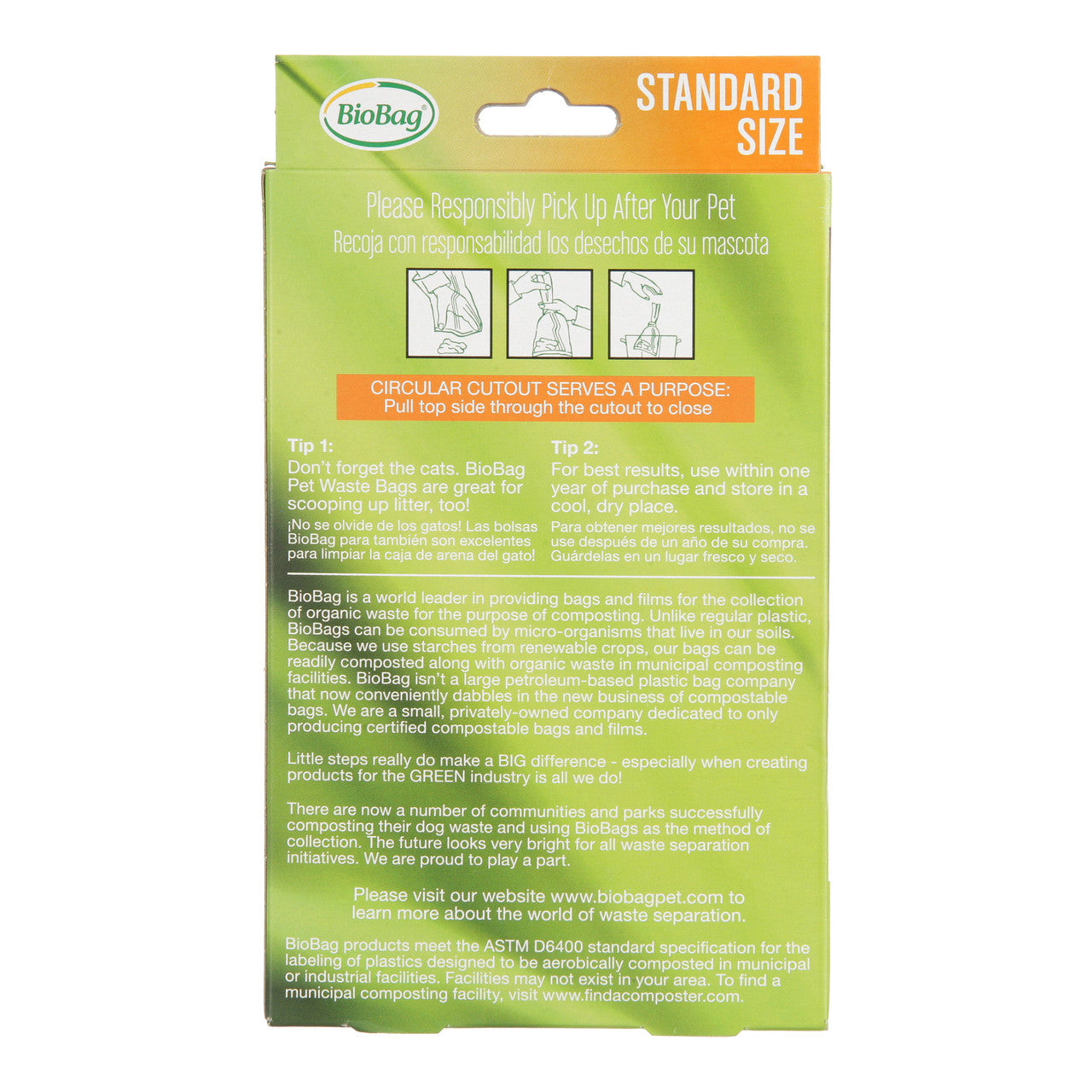 Biobag Pet Waste Bags (12x50 CT)-6