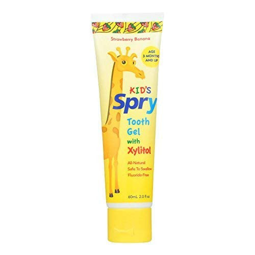 Spry Infant Tooth Gel Strawberry Banana  Flavor  (1x2 OZ)-0
