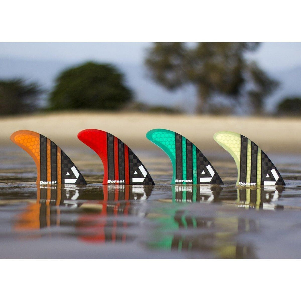 DORSAL Surfboard Fins Quad 4 Set FCS Compatible-5