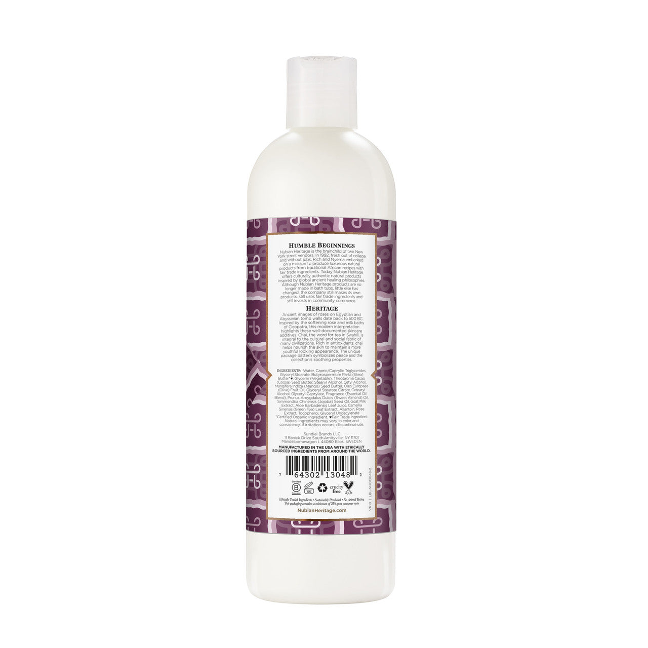 Nubian Heritage Goat Mlk/Chai Lotion (1x13OZ )-1