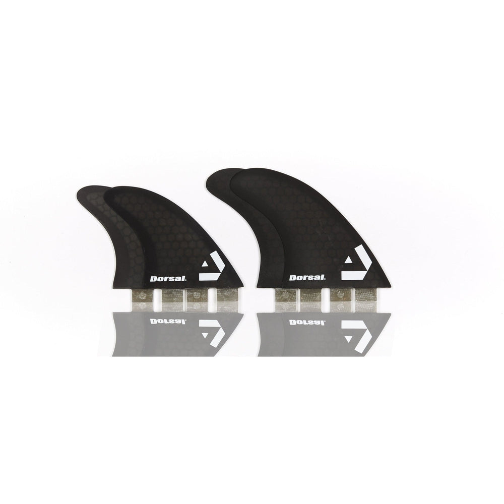 DORSAL Surfboard Fins Quad 4 Set FCS Compatible-3