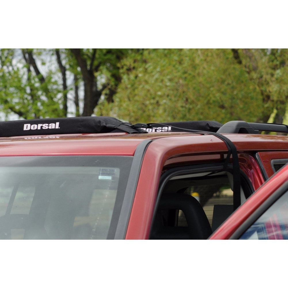 DORSAL Wrap Rax Double Surfboard Soft Roof Rack Pads with Straps - Pack of 2 Corrosion Resistant Buckles, Universal Fit, Trucks and SUVs - Long Boards, Short Boards, SUP, Soft Tops-1