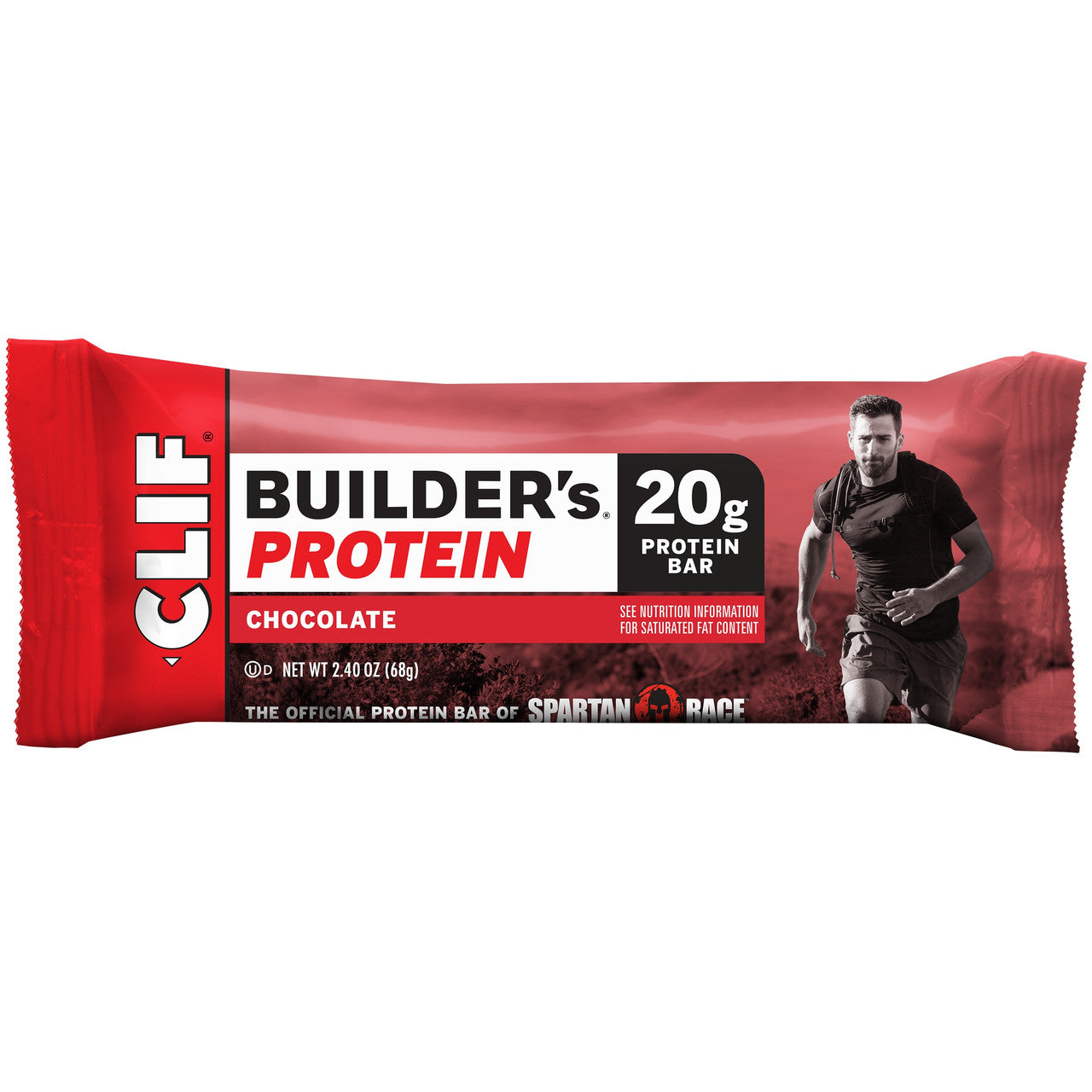 Clif Bar Chocolate Builder Bar (12x2.4 Oz)-0