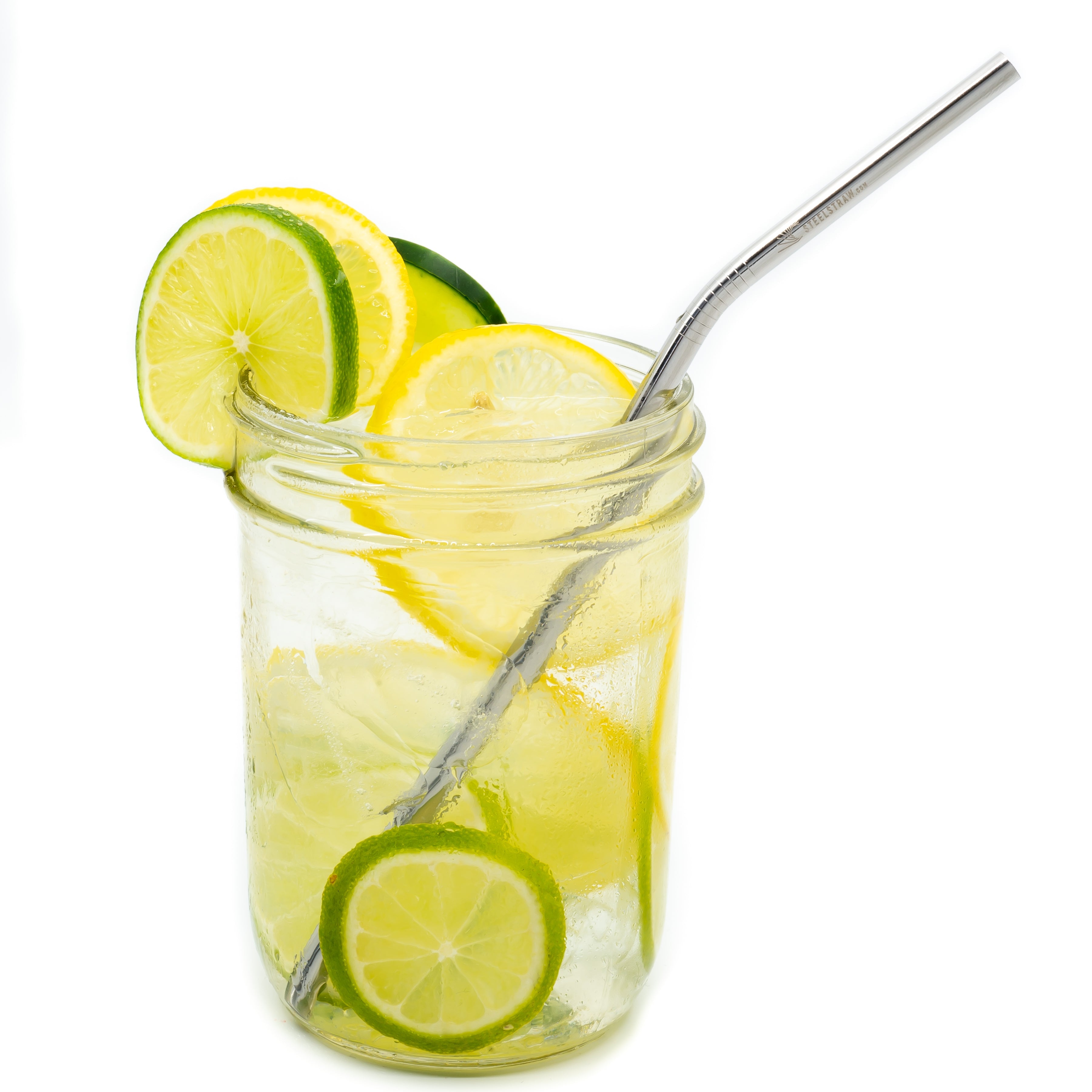 Single - Curved Metal Straws-2