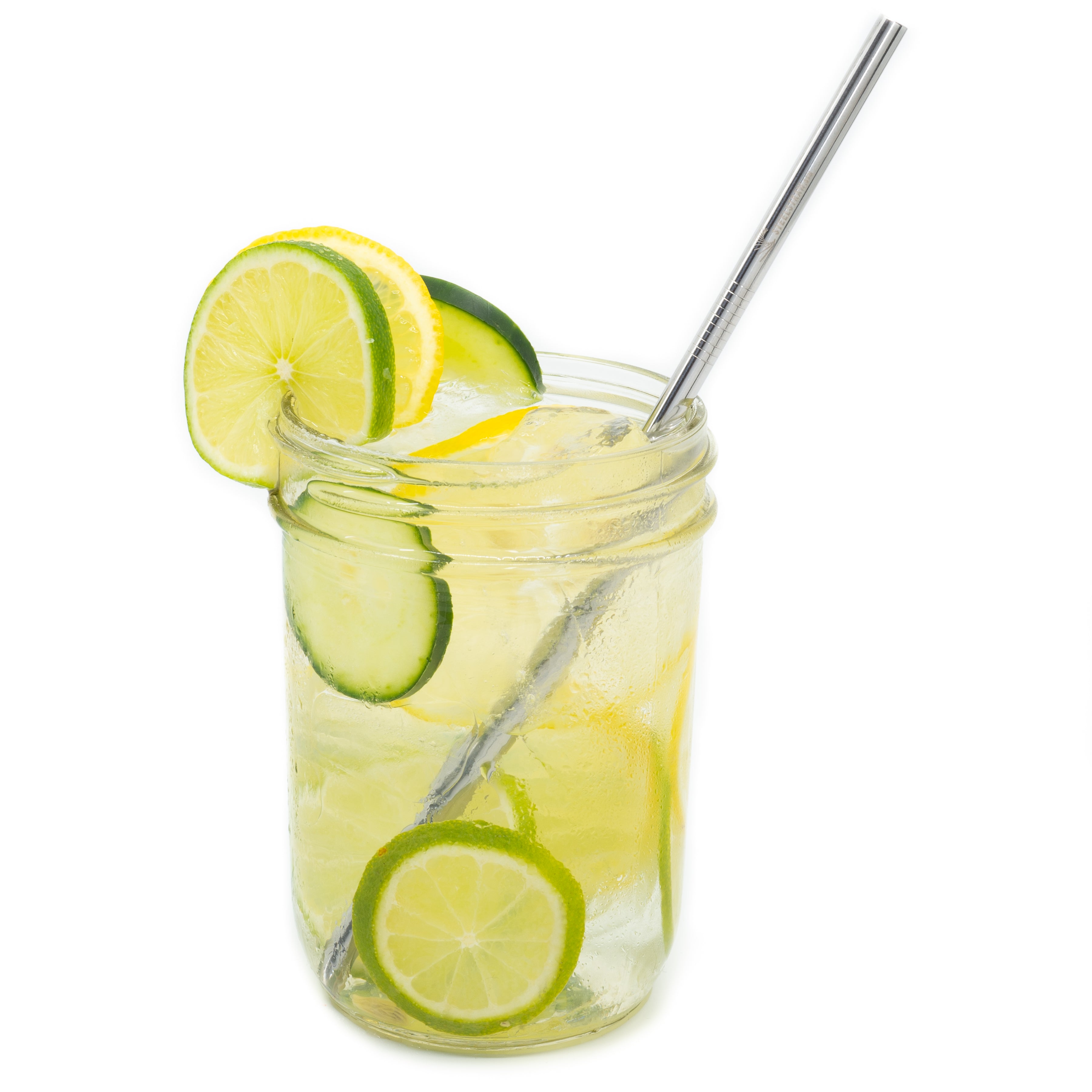 Single Bulk - Straight Metal Straws-1