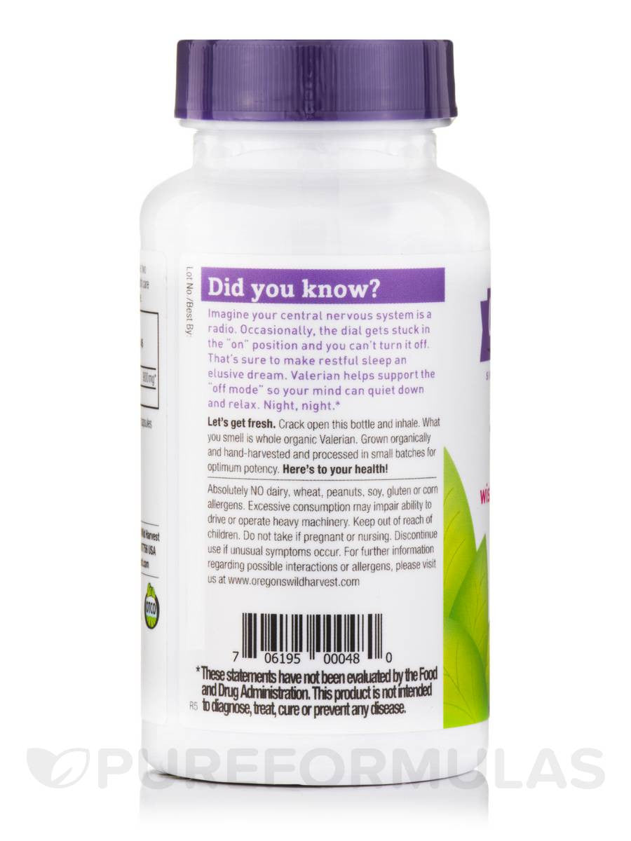 Oregon's Wild Harvest Valerian Root (1x90VCAP)-2