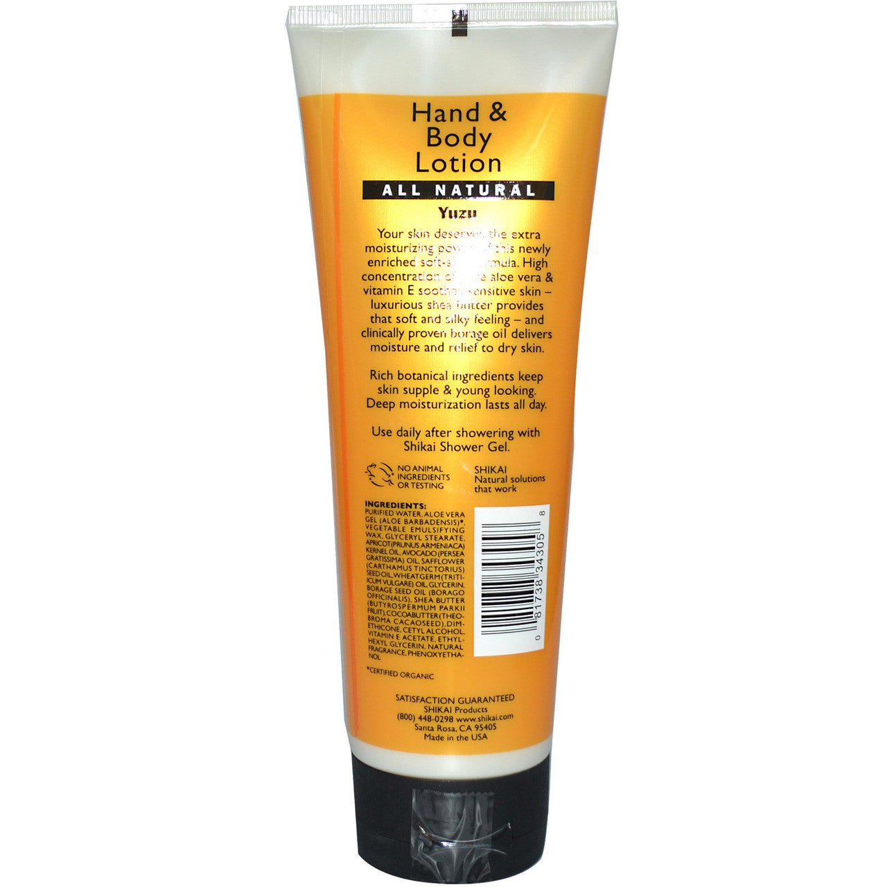 Shikai Yuzu Fruit Hand & Body Lotion (1x8 Oz)-1