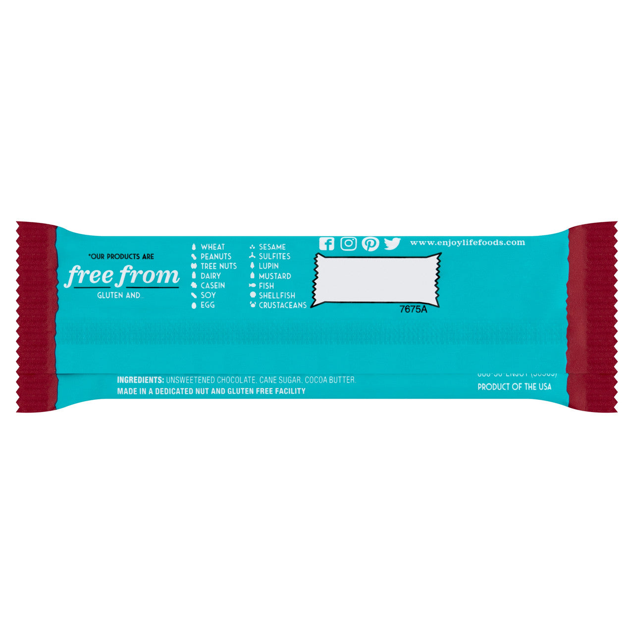 Enjoy Life Foods Boom Choco Boom Dark Chocolate Bar (24x1.12 Oz)-2