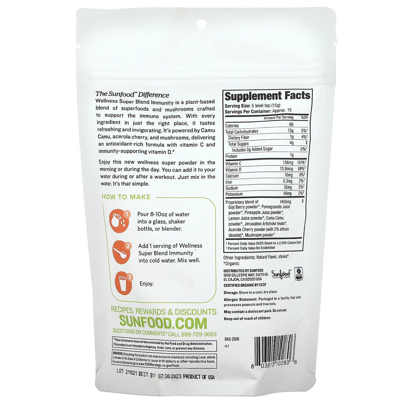 OG2 SUNFD IMNITY WLN/SPR (1x8.00)-1