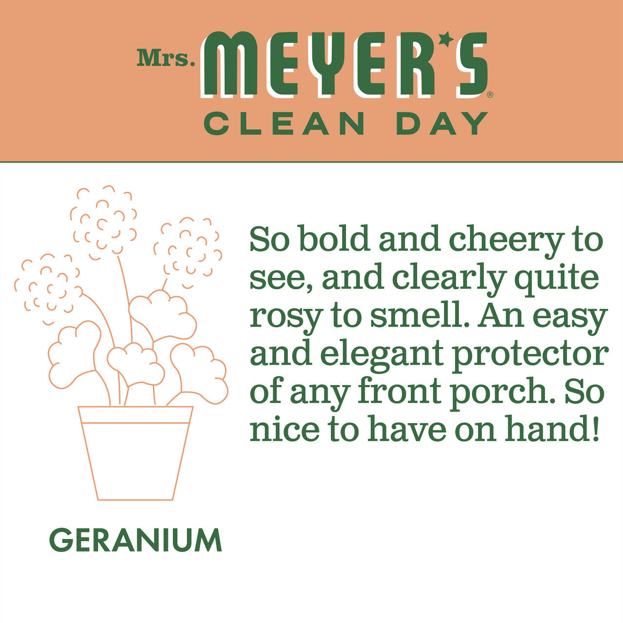 Meyers Geranium Liquid Hand Soap (6x12.5 Oz)-8