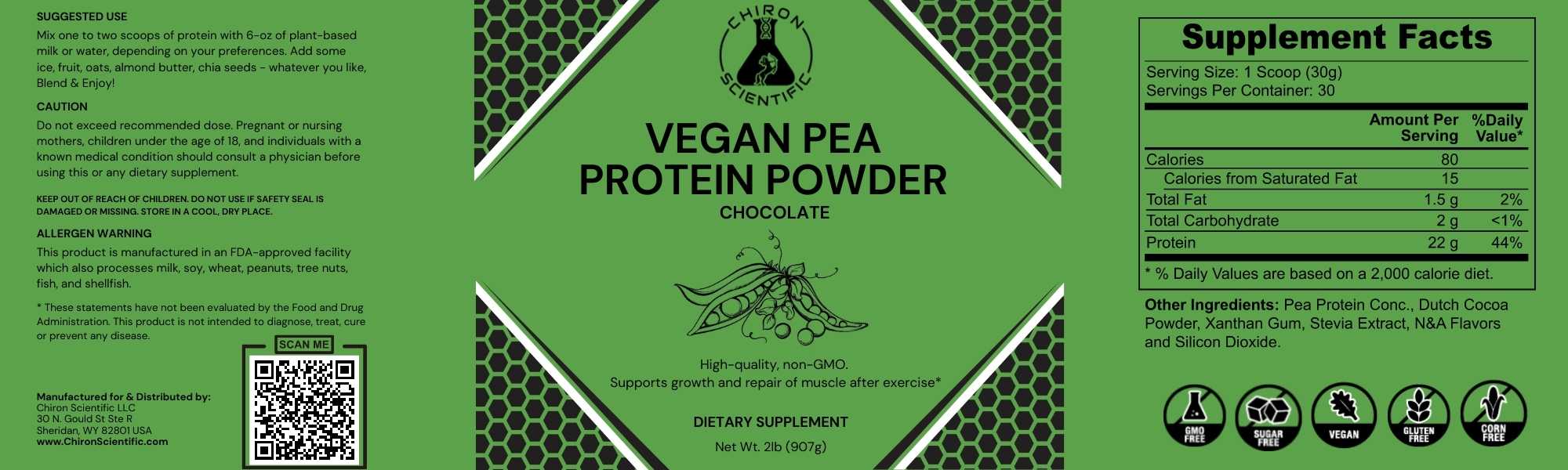 Vegan Pea Protein (Chocolate)-1