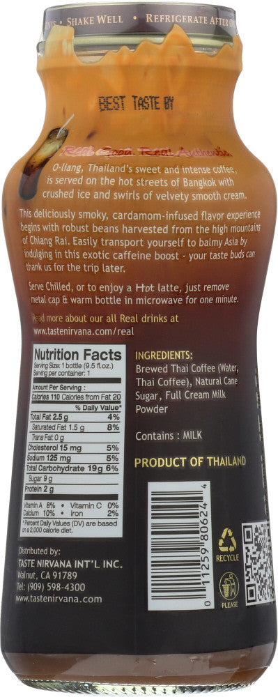 Taste Nirvana Thai Coffee (12x9.5OZ )-2