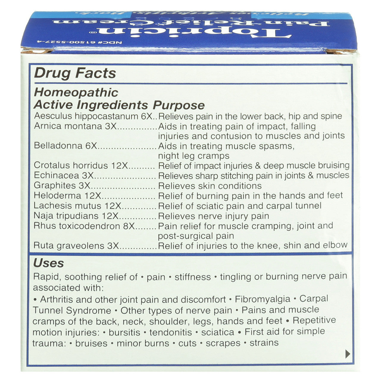 Topricin Topricin Cream Jar (1x4 Oz)-5