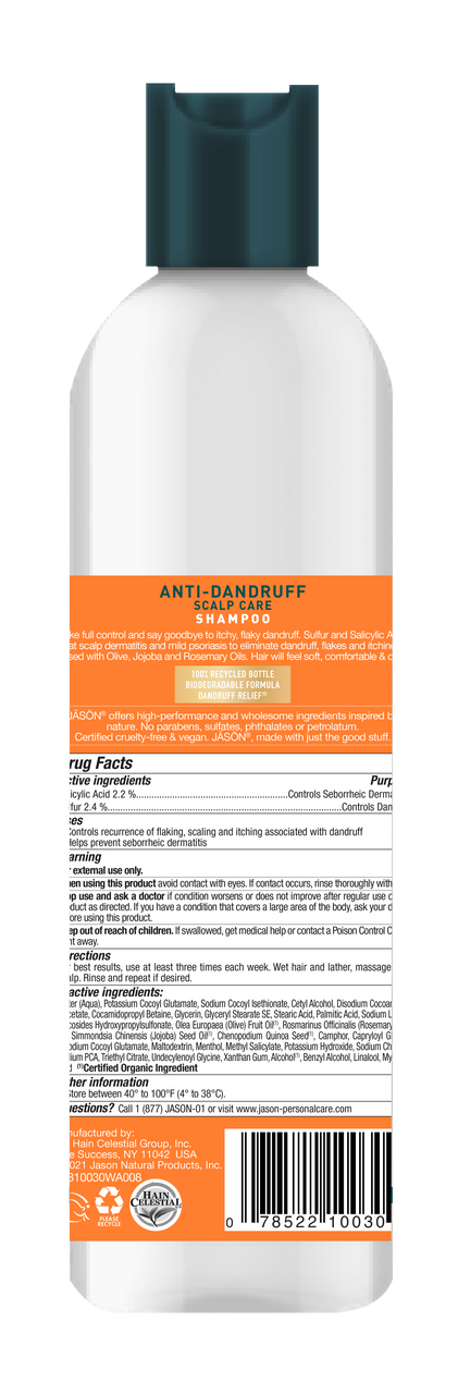 Jason's Dandruff Relief Shampoo (1x12 Oz)-1