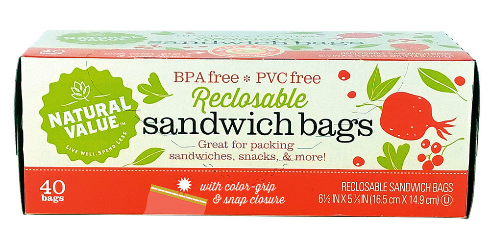 NV SANDWICH BAGS ( 12 X 40 CT   )-0