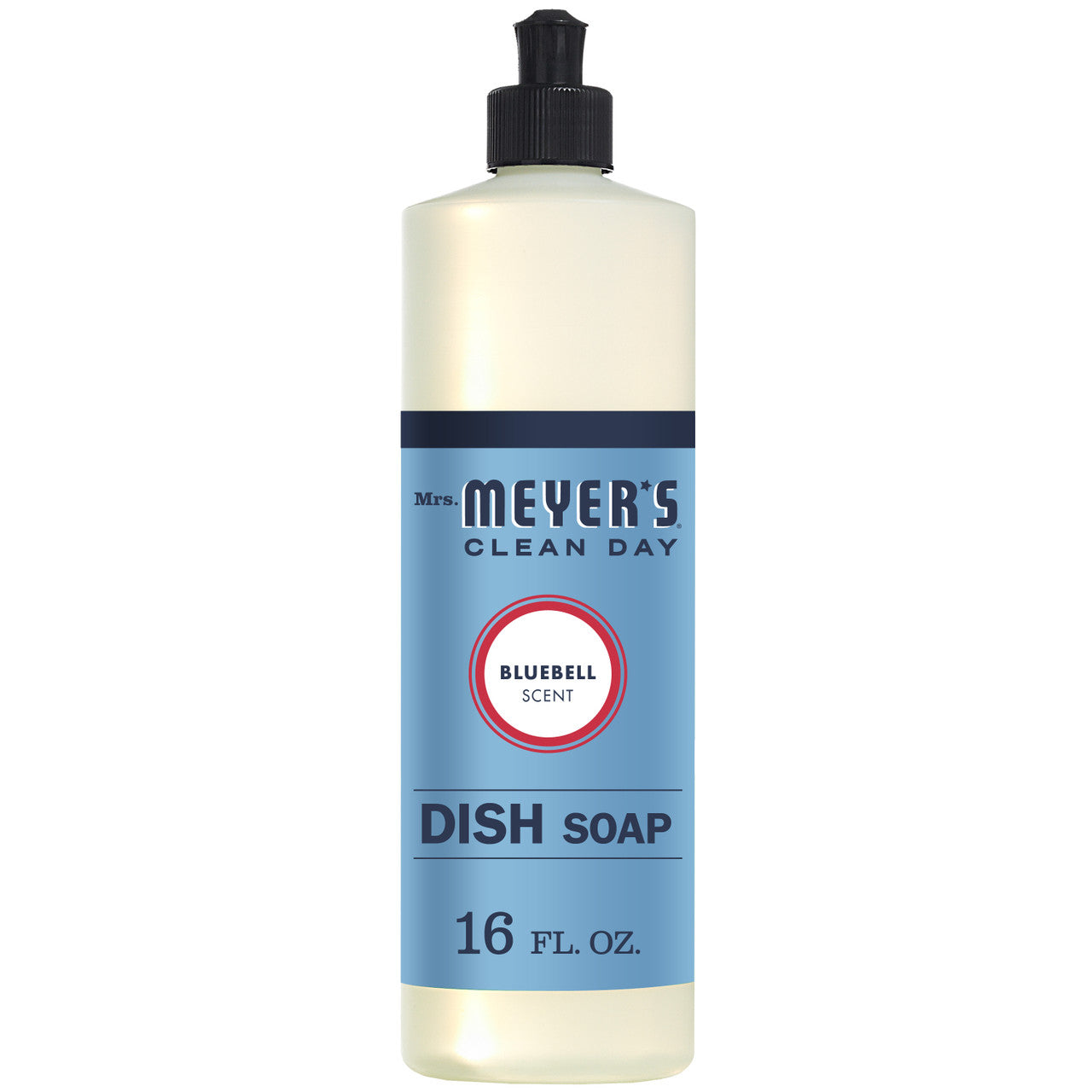 Mrs. Meyers Bluebell Liquid Dishwashing Soap (6x16 Oz)-0
