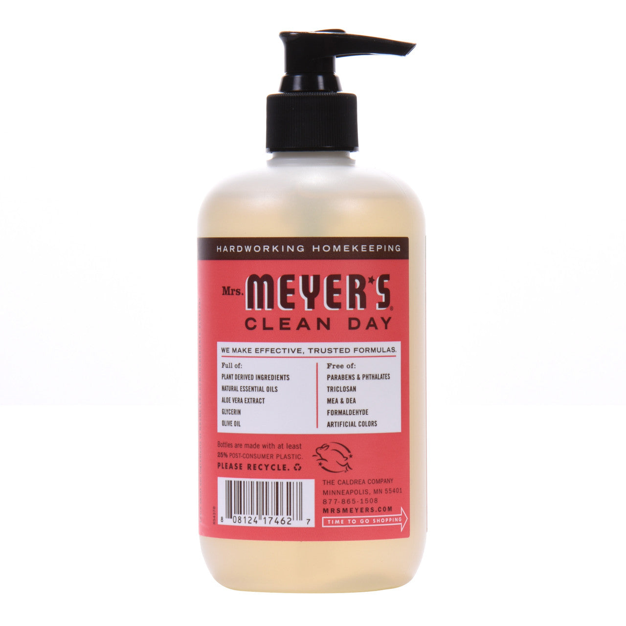 Mrs. Meyers Rhubarb Liquid Hand Soap (6x12.5 Oz)-4