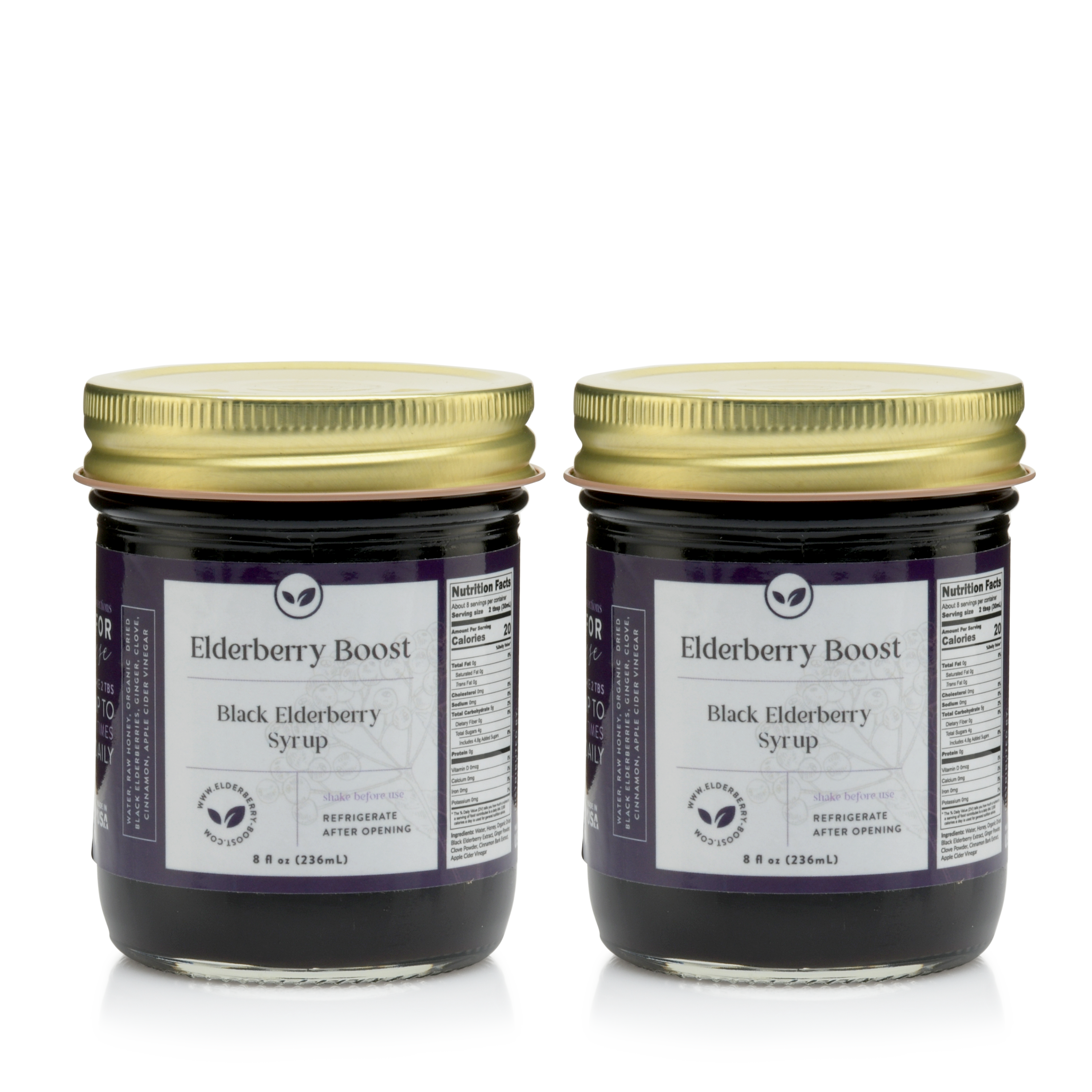 Organic Elderberry Boost (8 oz) - 2 for $24.99-0