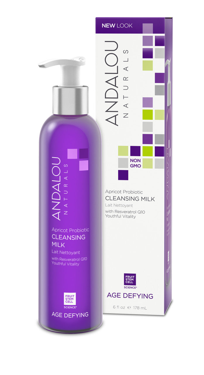 Andalou Naturals Apricot Probiotic Cleansing Milk (1x6 Oz)-0