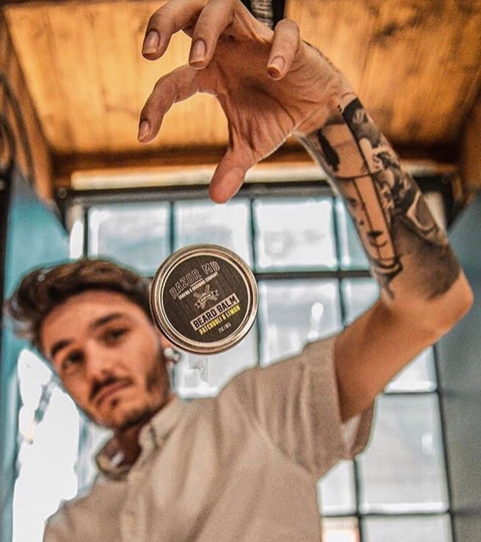 Beard Balm 2oz Patchouli & Lemon-6