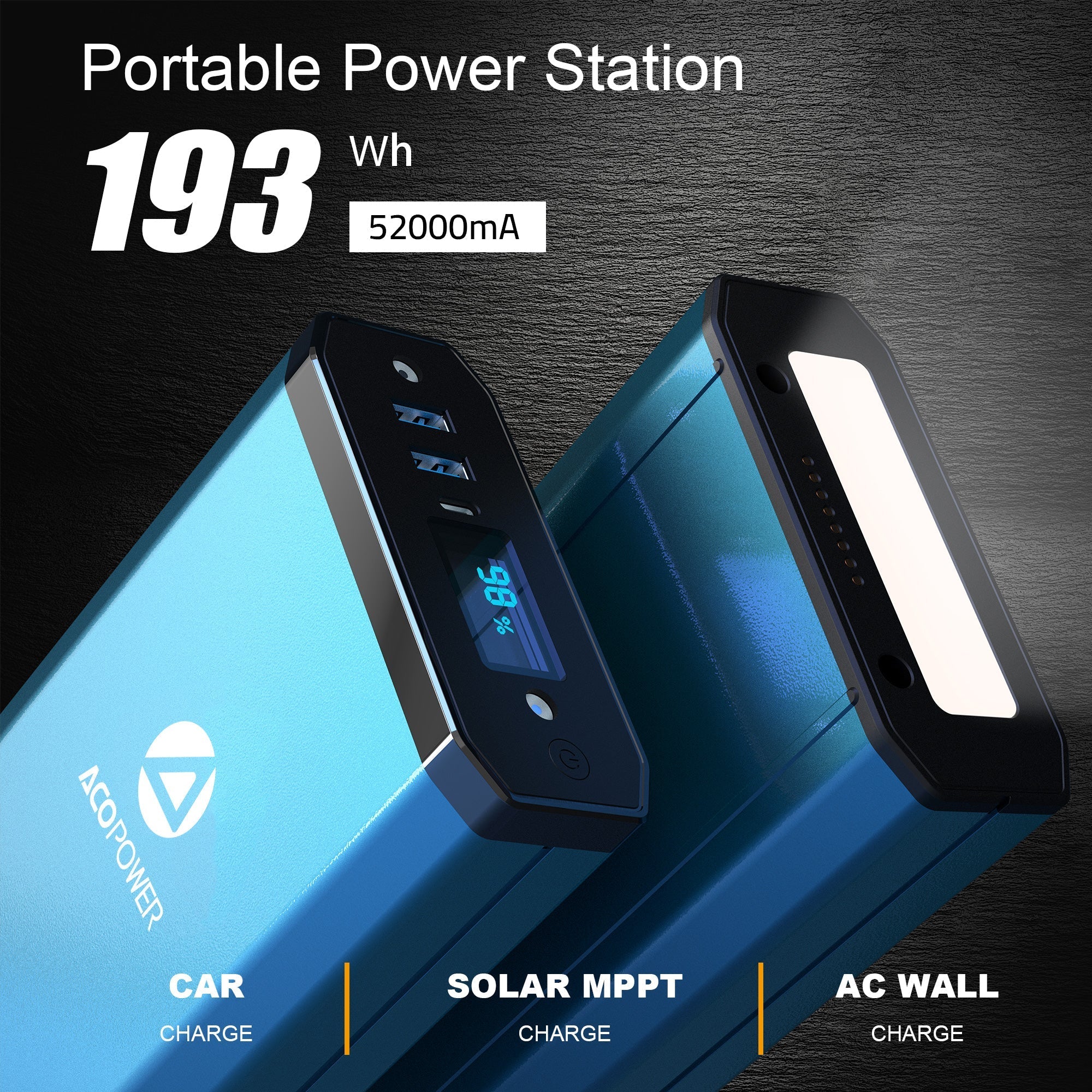 Tesla Fridge 193Wh Portable Power Station-1
