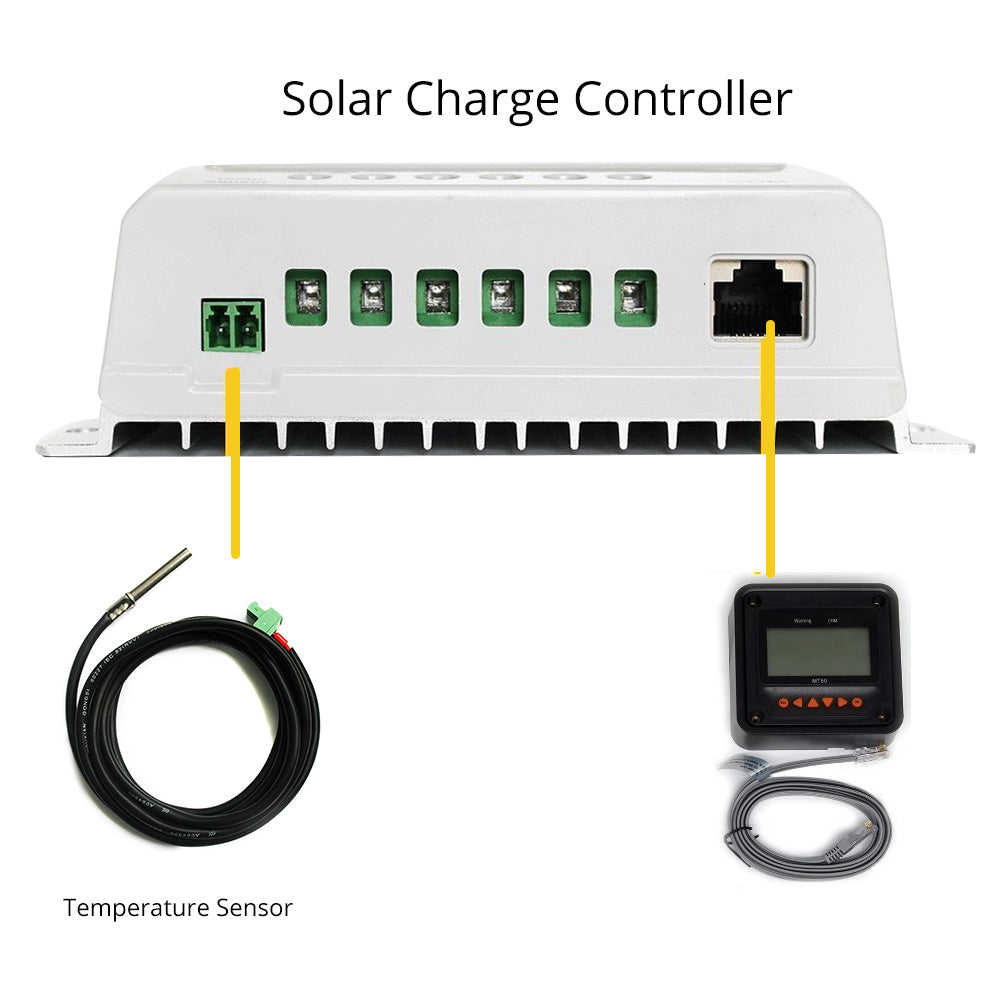 ACOPOWER Battery Temperature Sensor For MPPT Charge Controller-1
