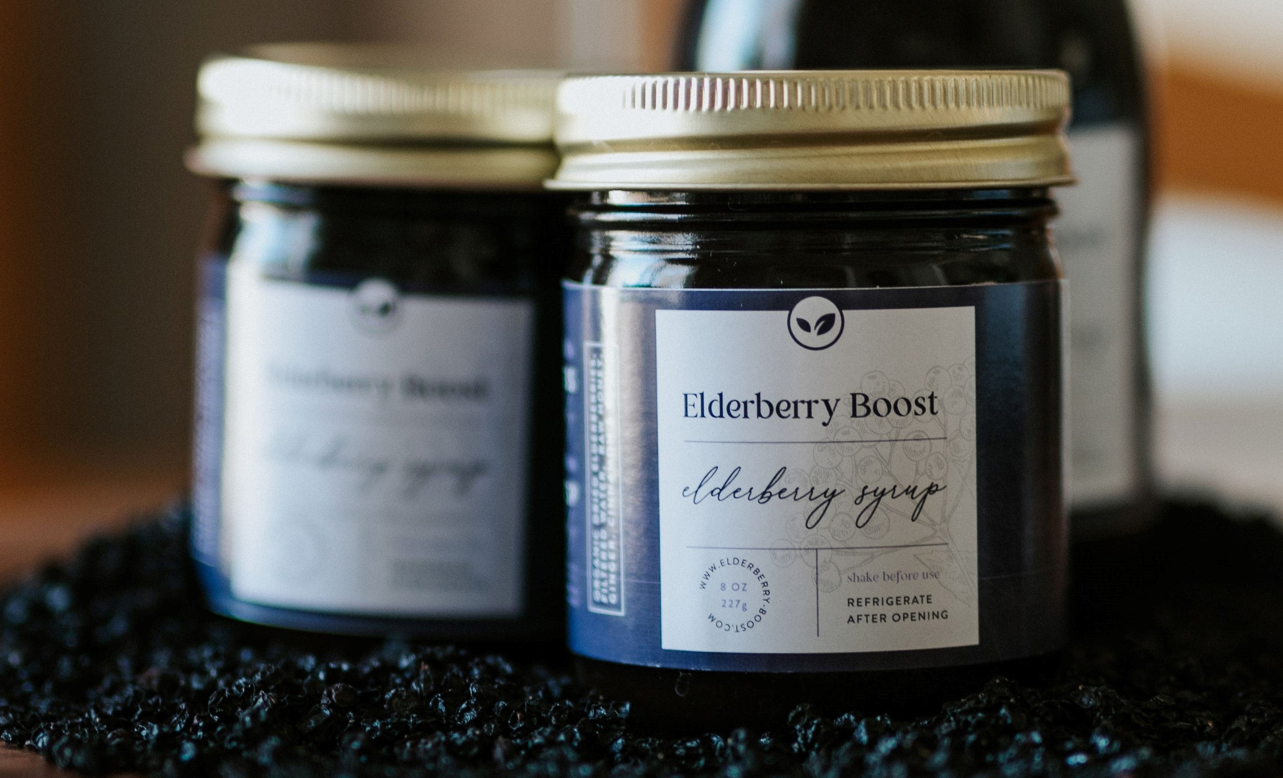 Organic Elderberry Boost (8 oz) - 2 for $24.99-1