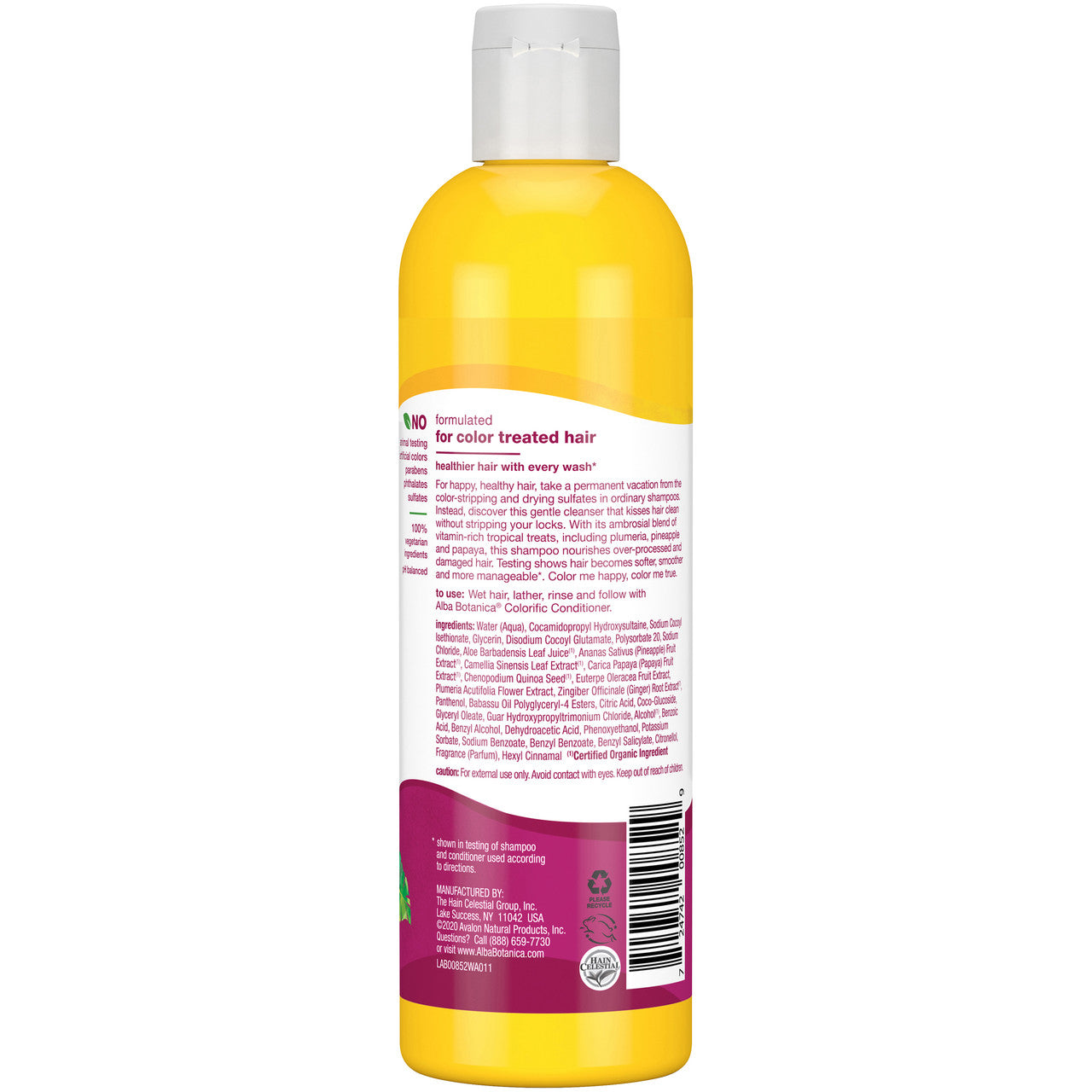 Alba Botanica Plumeria Replenish Shampoo (1x12 Oz)-1